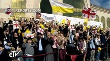 Pope begins the second leg of his trip to the Caucasus in Tblisi, Georgia