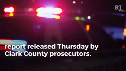 North Las Vegas officer who shot man in foot won’t face charges