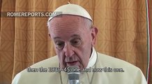 Pope Francis, following the recent attacks: It is not a war of religions. Religions want peace