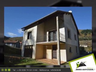 Maison A vendre Villefort 123m2 + Terrain 618m2