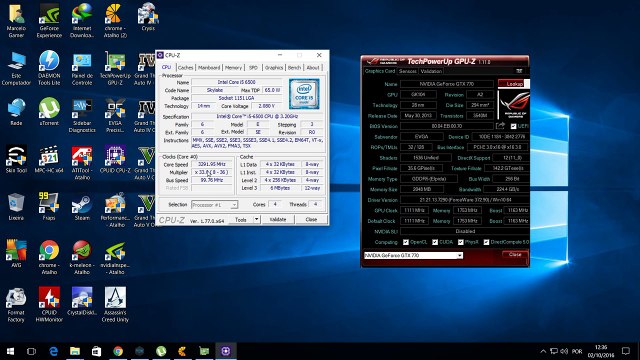 CRYSIS RODANDO EM FULL HD TUDO NO MAXIMO GTX 770 I5 6500 8GB DDR4 SSD FPS