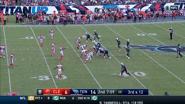 2016 - Marcus Mariota incomplete to Delanie Walker