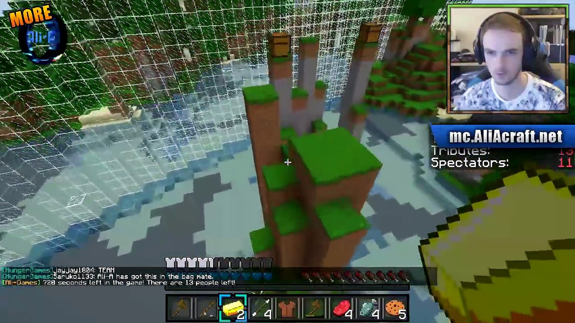 Minecraft Hunger Games W Ali A Solo 31 Ali A Friends Video Dailymotion