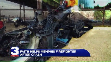 Memphis Firefighter Keeps the Faith After Surviving Tragic Car Crash