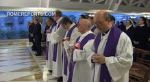 Pope Francis: God always forgives but asks us to forgive others too