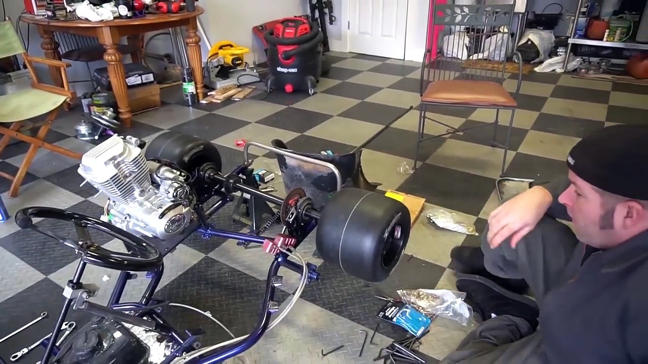 200cc Racing Shifter Kart Build: Rolling Chassis! (Pt. 3)