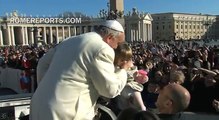 Pope: It's ugly when fights divide families. Siblings don't even acknowledge one other...