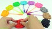 Fun Learning Colors and Numbers with Hello Kitty Rainbow Colors Play Doh Lollipops