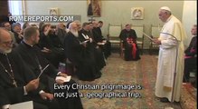 Pope meets with organization that builds bridges between Catholics and Orthodox