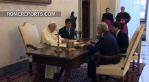 Pope meets with President of Armenia, Serzh Sargsyan