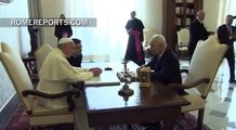 Pope meets with Former Israeli President, Shimon Peres, in the Vatican | World
