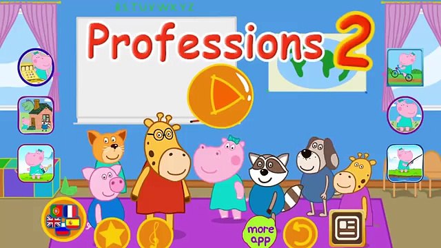 Hippo Pepa Em Português - Profissão