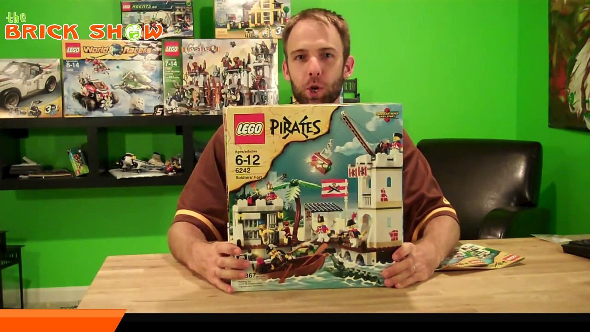 LEGO 6242 : LEGO Pirates Soldiers Fort Review - video Dailymotion