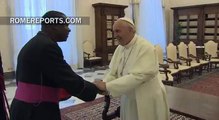Pope Francis meets with bishops of Tanzania during their \'ad limina\' visit
