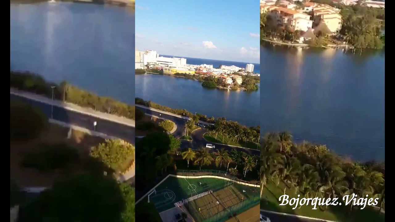 Vista de la Laguna Bojórquez en Cancún - Agencia de Viajes Bojórquez