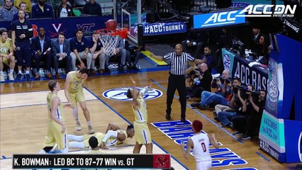 Ky Bowman Electric In ACC Tournament Win vs. Georgia Tech