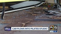 Car plows into pilates studio in Scottsdale