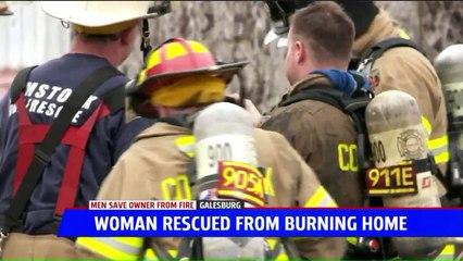 Man Rescues Best Friend`s Grandmother from House Fire