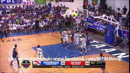 Bataan Defenders vs Parañaque Patriots Full Game Highlights MPBL March 6 2018