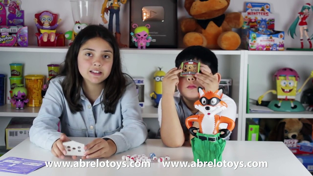 El Caco Foxy Juego de Mesa en Español Abrelo Toys