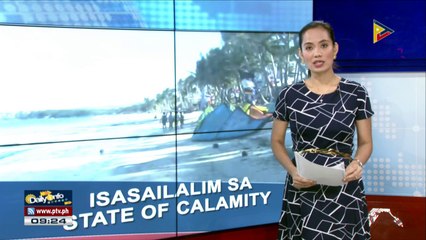 Isla ng Boracay, planong isailalim sa state of calamity