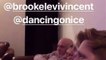 coronation street star Sam on he instagram watching Brooke Vincent on dancing on ice semi-final 2018