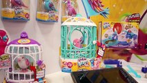 Little Live Pets TOY FAIR 2016 Tweet Talking Bird, Lil Frog, Turtle, Mouse, Snuggles Puppy