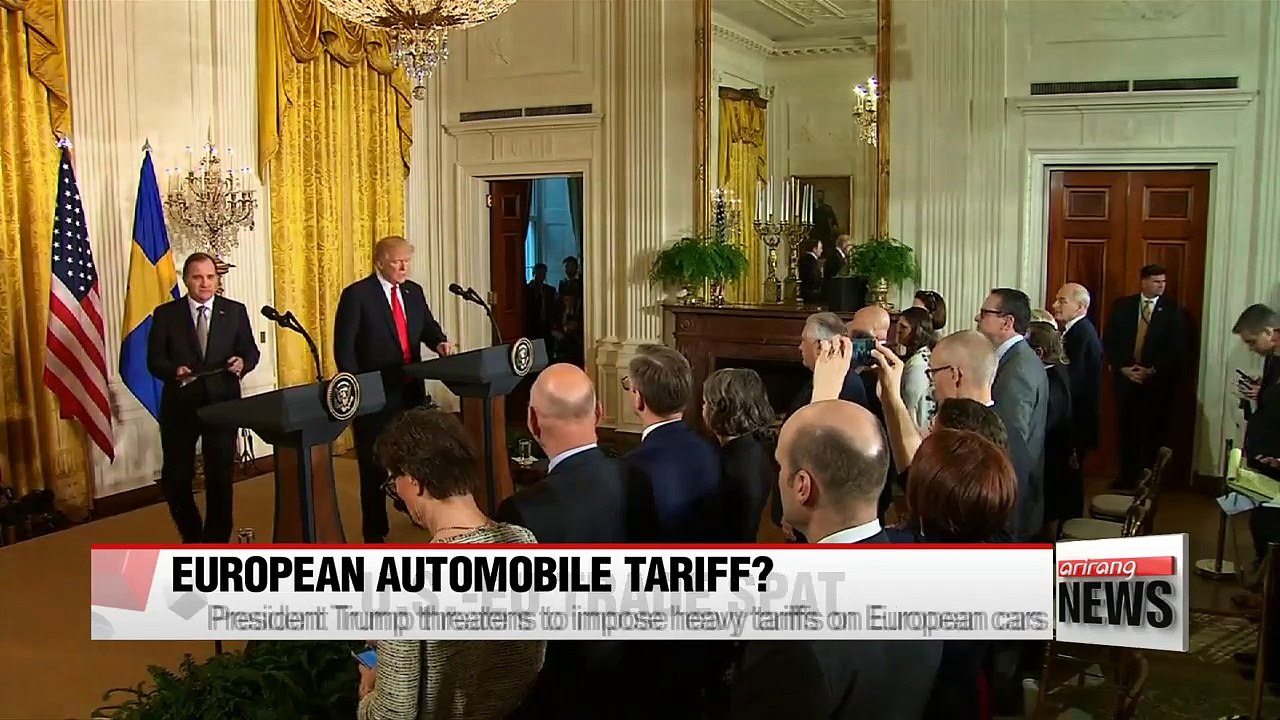 Trump threatens to impose heavy tariffs on European cars
