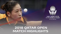 2018 Qatar Open Highlights I Liu Shiwen vs Wu Yang (Group)