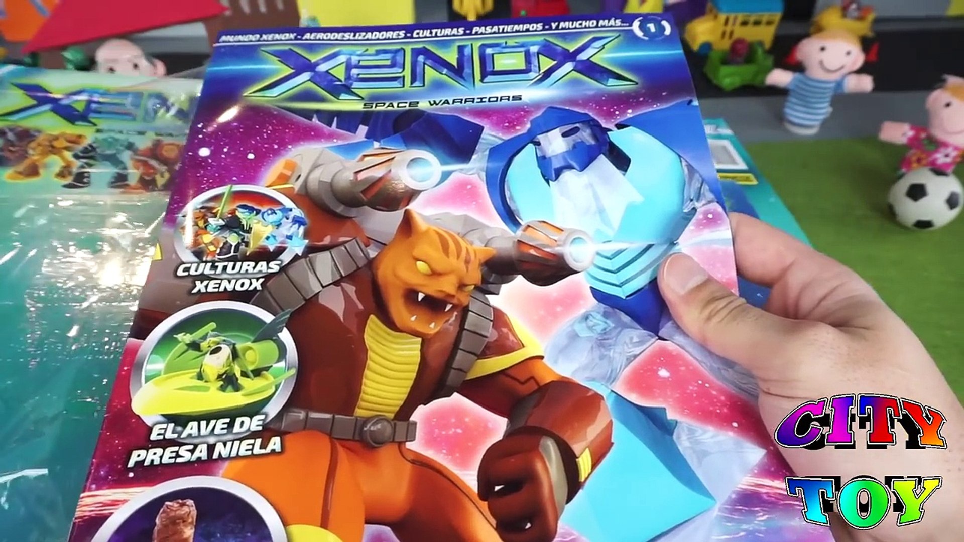 Xenox Space Warriors Revista + Guía + sobres sorpresas Cap.1 - video  Dailymotion