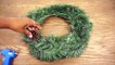 DIY: Quick Tip Christmas Holiday Wreath for under $15 00!