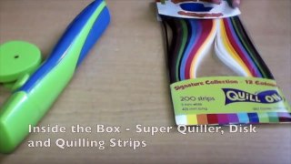 Unboxing Super Quiller| How to use Automated Multifunction Quilling Tool