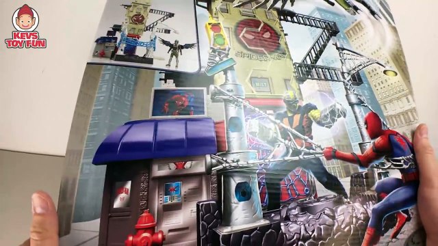 Marvel Spider Man Homecoming Marvels Vulture Attack Playset Unboxing & Iron Man Spiderman Toys