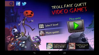 Troll Face Quest Video Games All POKEMON & Spiders Secrets Halloween IOS ANDROID Walkthrough