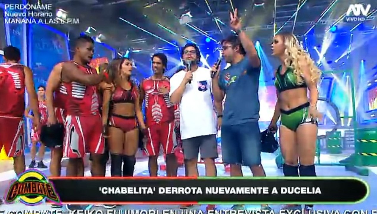 DUCELIA NO PUEDE MAS QUE LA CHABELITA LA GANE Y CULPA A LA PRODUCCION EN AYUDAR