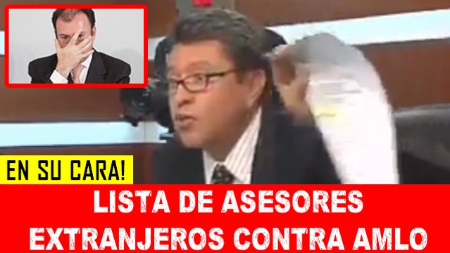 Monreal da a conocer lista de asesores extranjeros para guerra sucia contra AMLO