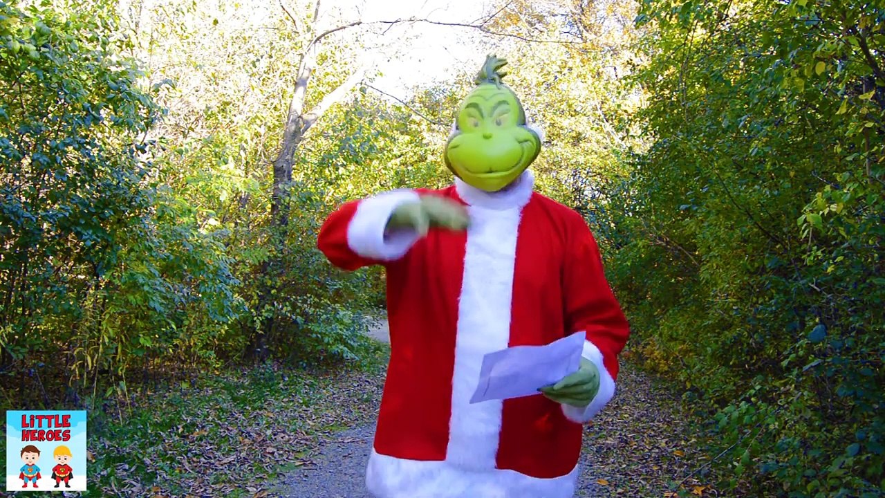 The North Pole Patrol Stop the Grinch from Stealing Christmas with Buddy the Elf, Ryan and Smalls