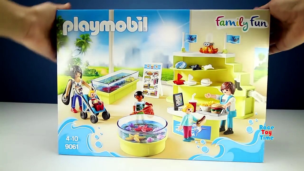 Playmobil Aquarium Shop Playset Sea Animals Toys For Kids