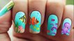 Decoración de uñas playa - Under The Sea Nails