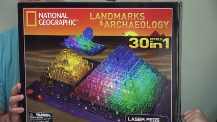 Laser Pegs Review- Light Up Models | RainyDayDreamers in 4k CC