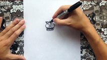 Como dibujar a bonnie de five nights at freddys | how to draw bonnie