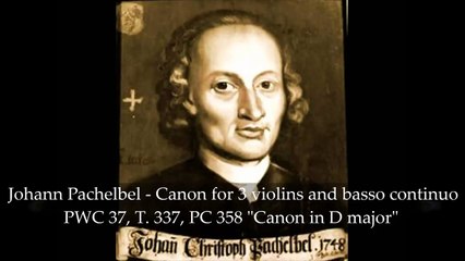 Johann Pachelbel - Canon in D major Pachelbels canon - Classical Music Romantic Violin
