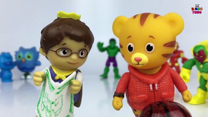 Tải video: Daniel Tiger Gets MAD on BABY Sister&Friends Prince Wednesday Miss Elena | Daniel Tiger Neighborhood