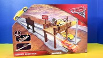 Disney Cars 3 Doc Hudson Motivates Lightning McQueen In A Dream Pixar Fireball Beach Run Playset