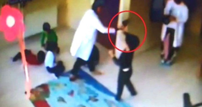 Kreşte Küçük Çocuklara Şiddet Uygulayan Dayakçı Öğretmen: Vurdum Ama Korkutmadım