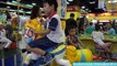Ethan and Ronzel Riding a Kiddie Carousel and Ferris Wheel + Arcade Games Playtime Fun!
