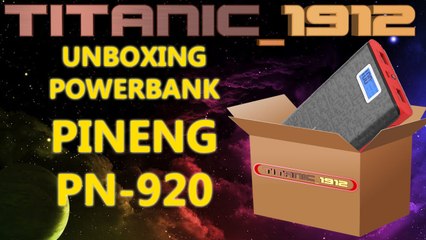 UNBOXING POWERBANK PINENG PN-920