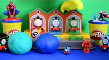 Peppa Pig Play-Doh Surprise EGGS Storys mammy pig daddy pig Animation.