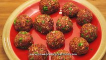 Keema Kofta Masala Recipe - Indian Beef Meatballs