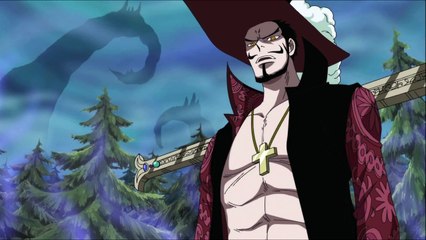 Zoro Meets Mihawk Again English Dubbed